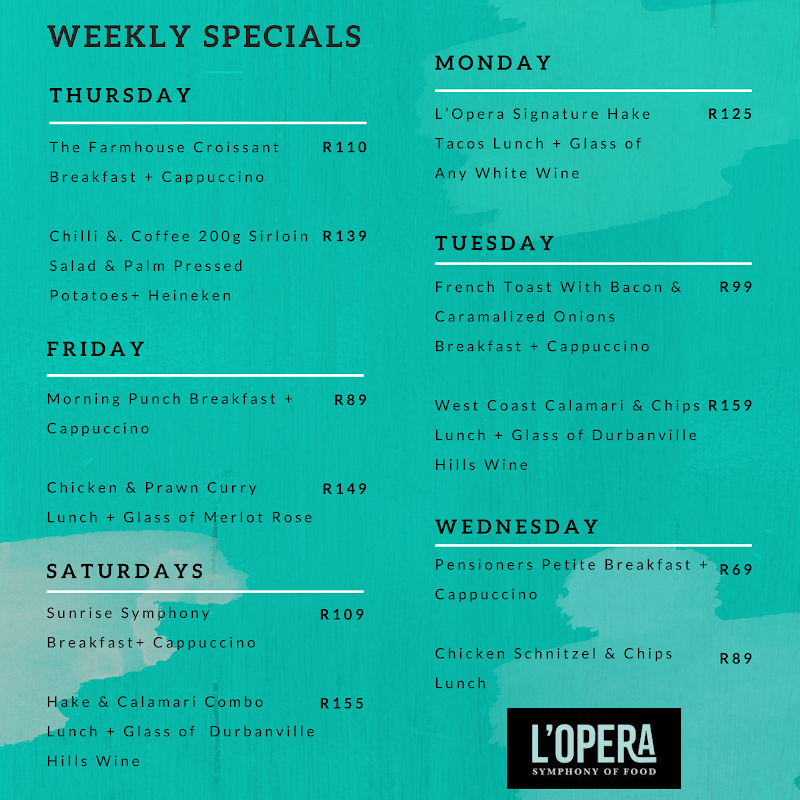 L’Opera – Waterfront Restaurant & Café | Knysna Quays — photo 5